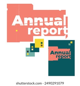 Graphic Template for Annual Report, Brochure, Book Cover, Flyer Power Pooint Presentation design