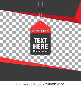 Graphic template design for decoration