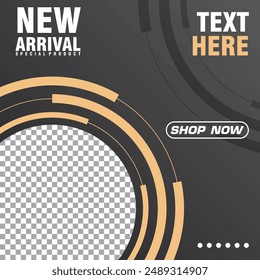 Graphic template design for decoration
