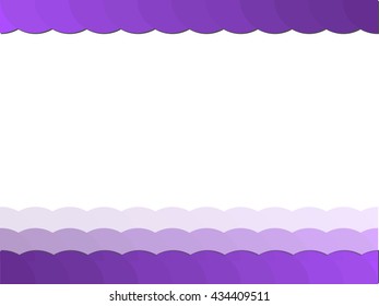 Graphic template for presentation, illustrated background