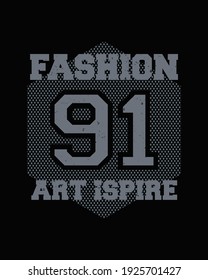 Graphic text illustration, perfect for the design of t-shirts, shirts, hoodies, undershirts, etc.