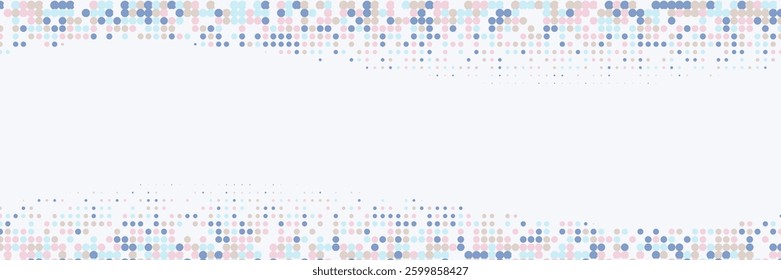 Graphic Texture. Cool Memphis Art With Circles. Dynamic Elements In 2d Presentation. Halftone Flyer. Minimalist Colorfull Poster. Geometric Business Background. Trendy Graphic Texture
