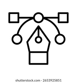 Elemento de icono de herramienta gráfica para diseño