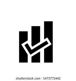 graphic trading arrow icon vector