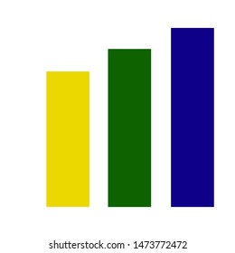 graphic trading arrow icon vector