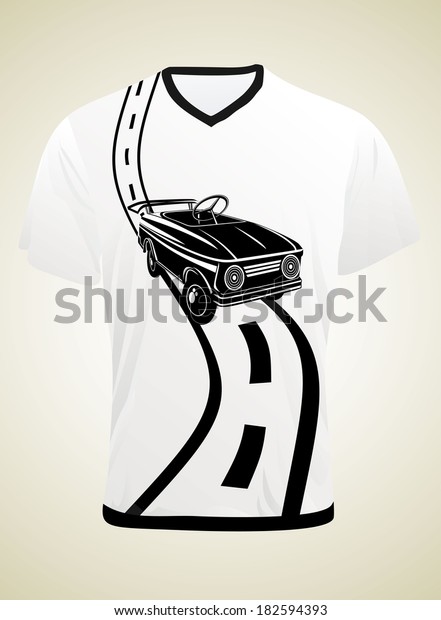 Graphic T-shirt design -
Car