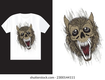 Graphic t-shirt design, typography slogan with antique statue wearing face mask, vector, illustration for t-shirt.