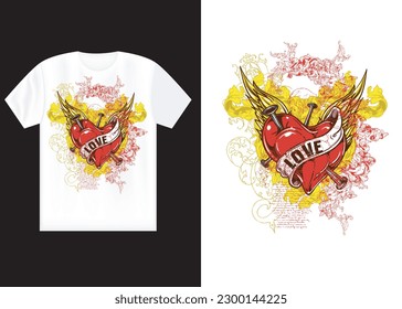 Graphic t-shirt design, typography slogan with antique statue wearing face mask, vector, illustration for t-shirt.