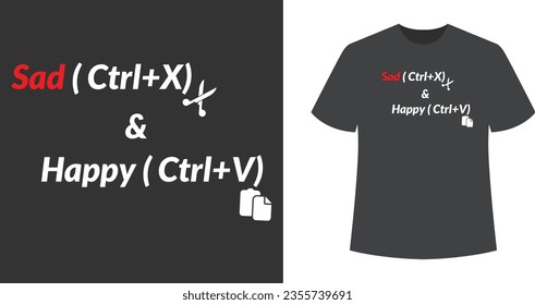 Graphic t-shirt design, typography slogan for changing life happy,vector illustration for t-shirt.