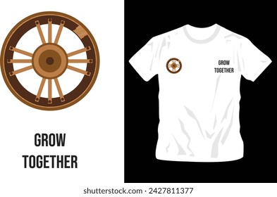 graphic t-shirt design vector illustration. motivational quote