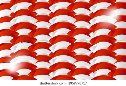 Graphic two-tone background. Seamless vertical weave