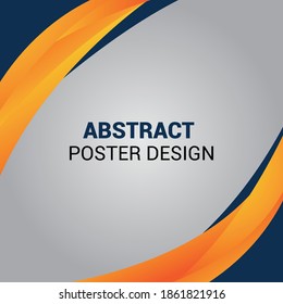 graphic vector of abstract poster design.