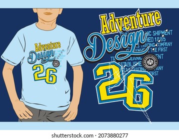 Impresión de diseño de camisetas para vectores gráficos masculinos