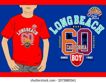 Impresión de diseño de camisetas para vectores gráficos masculinos
