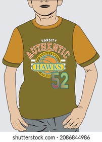 Graphic vector boys t-shirt design printing.Vector Graphic t-shirt, typography,lettering design printing,template t-shirt
