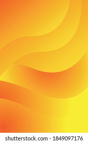 graphic vector of colorful wave asbtarct background with yellow color