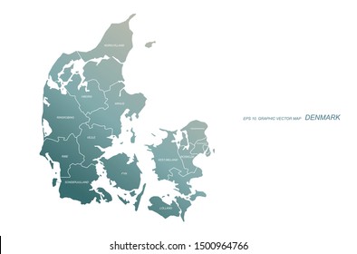 graphic vector of denmark map.
europe countries map.