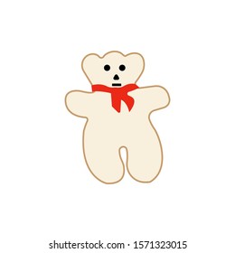 Graphic vector design vector doll