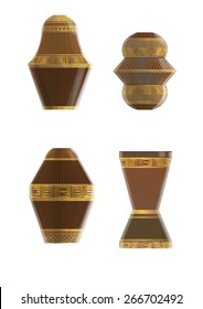 graphic vector format of crockery one
