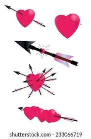 graphic vector format of symbolic/The lover number one