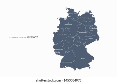 graphic vector of germany map.
europe country map.