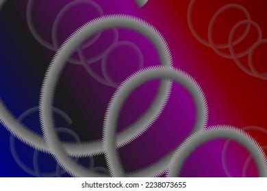 grafische Vektorgrafik, abstrakter Farbverlauf-Muster-Hintergrund, kreisförmiges Ringelement