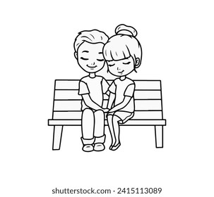 graphic vector illustration and black and white pencil drawing of a woman and a man looking at each other and holding hands
Very nice, for Valentine's Day or something romantic