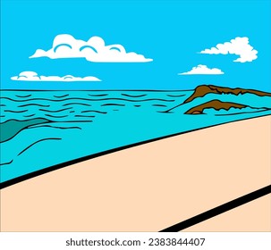 graphic vector illustration of
The design of a doodel or a picture of a natural view of the mountains is suitable for a background object