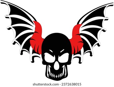 graphic vector illustration of
design an image of a death skull
fit for emote icon or symbol