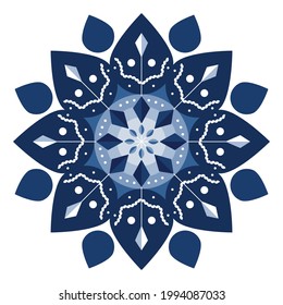 graphic vector illustration of a design mandala, colorful, luxurious and simple. suitable for digital printing media for ceramics, tattoos, carpets, stickers, etc.