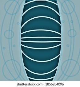 graphic vector illustration like under water