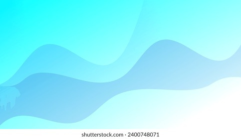 graphic vector illustration of
mixed gradient background of light blue and white colors like sea waves
suitable for the background of an object