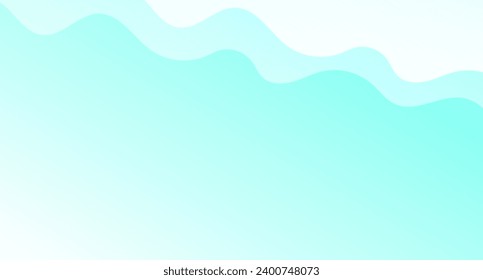 graphic vector illustration of
mixed gradient background of light blue and white colors like sea waves
suitable for the background of an object