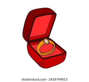 graphic vector illustration of, black and white silhouette image of a red checkered gold ring
great for romantic backgrounds or symbols of love and valentine's day