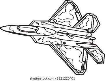 graphic vector illustration of
a very sophisticated business airplane or fighter jet from generation to generation
suitable for learning about design