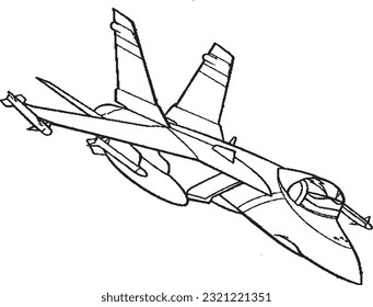 graphic vector illustration of
a very sophisticated business airplane or fighter jet from generation to generation
suitable for learning about design