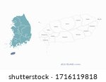 graphic vector of jeju island map.
south korea map. jejudo.