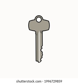 Graphic vector of key for your design