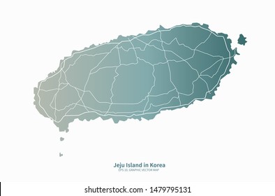 Jeju Island Map Hd Stock Images Shutterstock