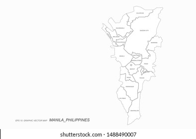 Ncr Map Black And White Manila Map Stock Illustrations, Images & Vectors | Shutterstock