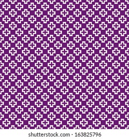 Graphic vector seamless pattern (tiling). Texture can be used for printing onto fabric and paper or scrap booking. 