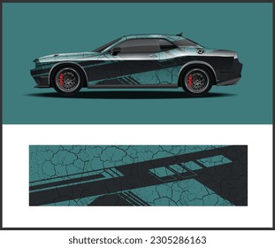 a graphic vector for a vinyl sticker for a car magnet