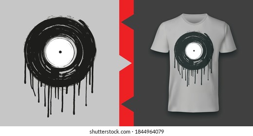 Graphic Vinyl Design in vector format