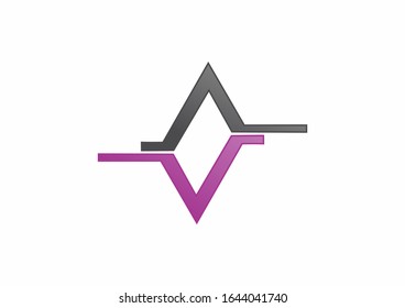 graphic wave chart vector icon symbol