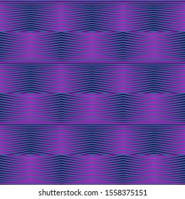 graphic weaving rows seamless in psychedelic pink blue shades