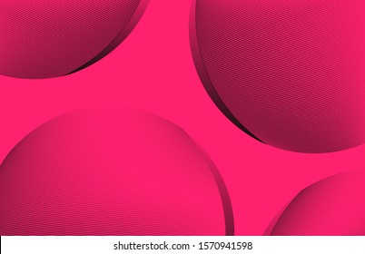 graphic wired bubbles background in bright red black shades