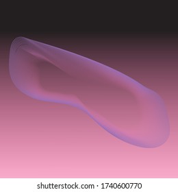 El trabajo gráfico desata las líneas violetas en el fondo.