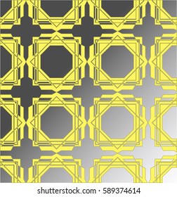 Graphic Yellow & Grey Background