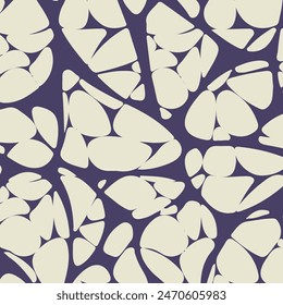 Graphical abstract pattern. monochrome vector illustration
