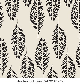 Graphical Abstract seamless pattern background. Vector illustration